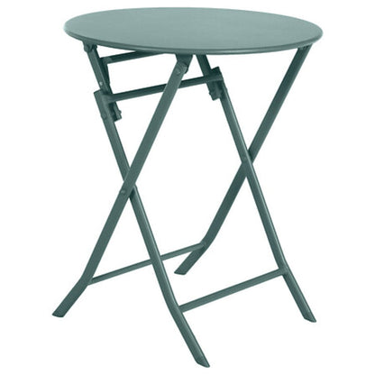 Alpha 55 Vert jade Table de jardin ronde