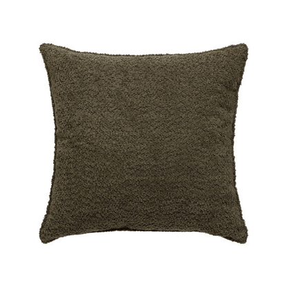 Alpha 55 Vert kaki Coussin Bouclette Soana 45 x 45 cm – Déco Intérieure