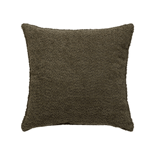 Alpha 55 Vert kaki Coussin Bouclette Soana 45 x 45 cm – Déco Intérieure