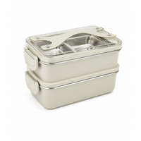 Lunch Box 2 Niveaux avec Anse - Pratique & Durable