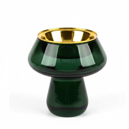 Alpha 55 Vert Mbikhra Champignon Design – Encensier Élégant