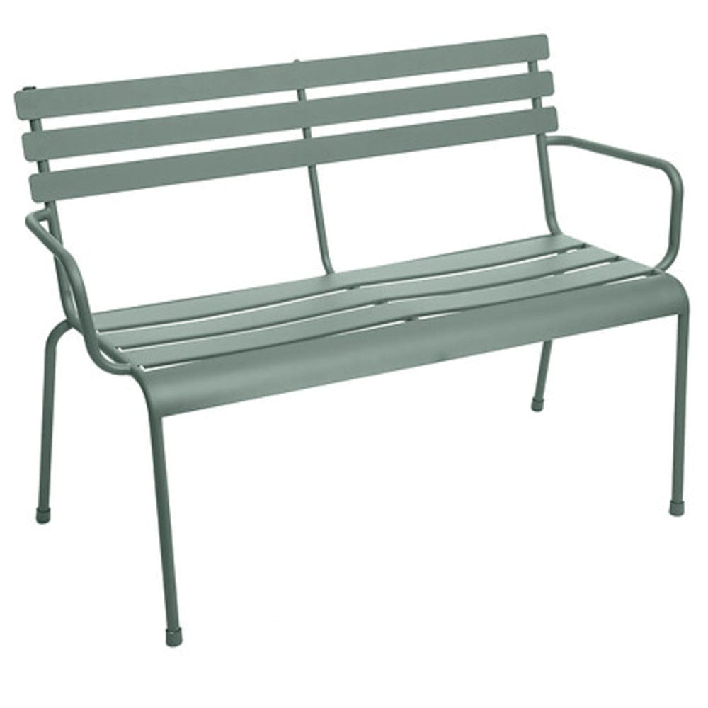 Alpha 55 Vert Olive Banc de jardin 2 places "Greensboro"