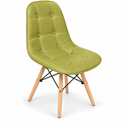 Alpha 55 Vert olive Chaise Scandinave Confort