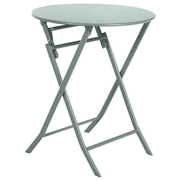 Alpha 55 Vert Olive Table de jardin pliante ronde