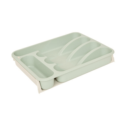Alpha 55 Vert Range-Couverts Extensible Poly 6 Compartiments