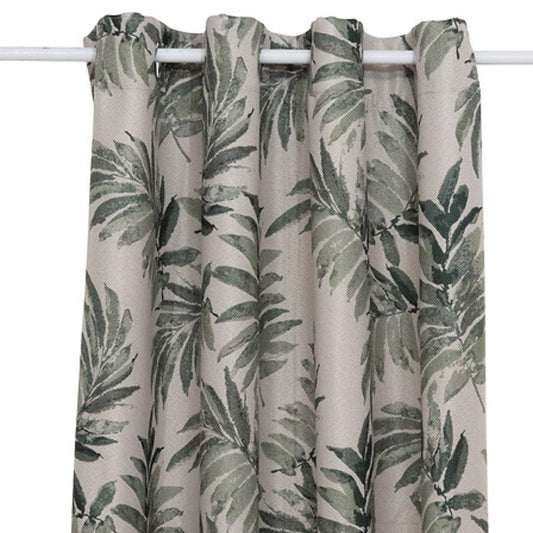 Alpha 55 Vert Rideau occultant imprimée "Elena"