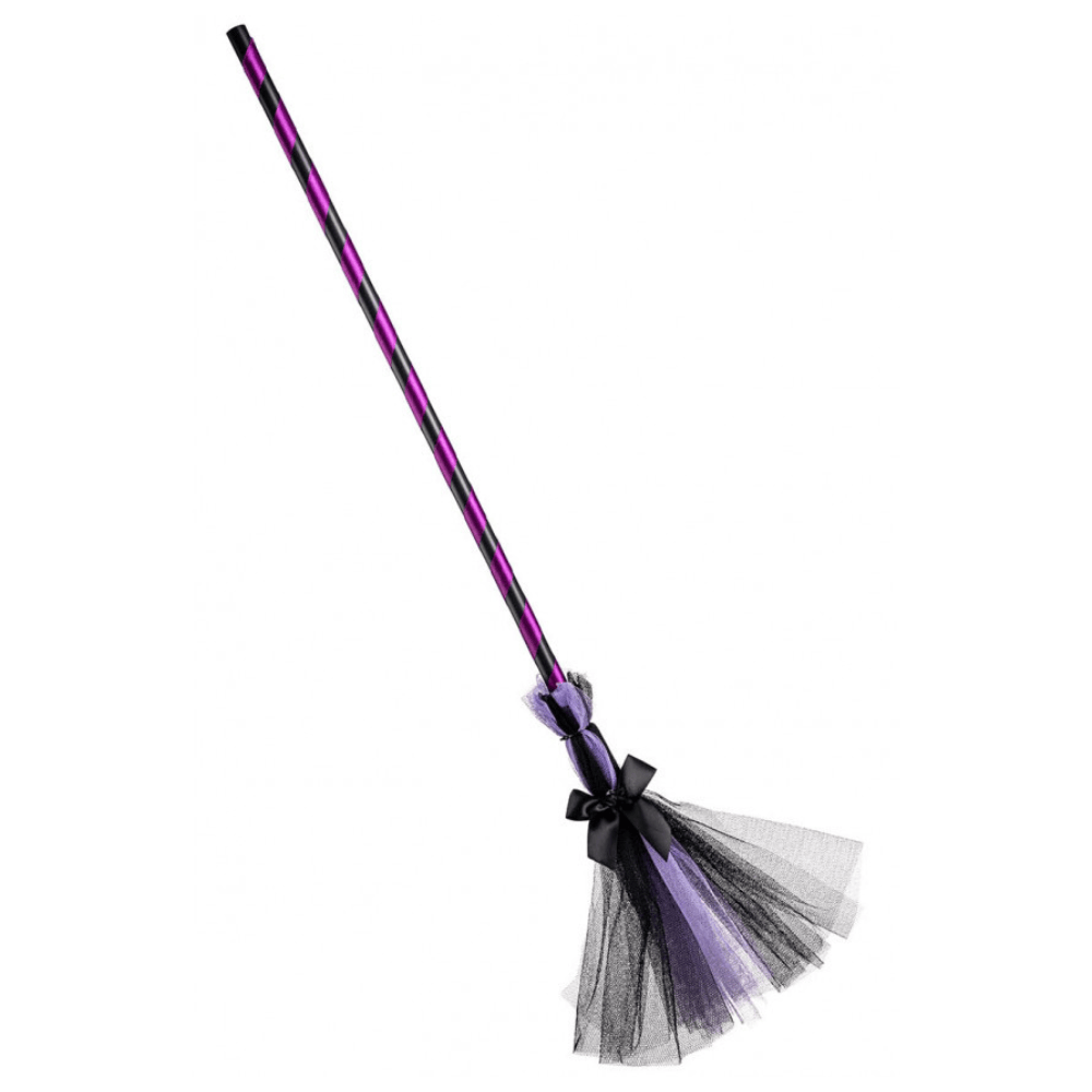 Alpha 55 Violet Balai en Tulle 80 cm – Accessoire Déguisement