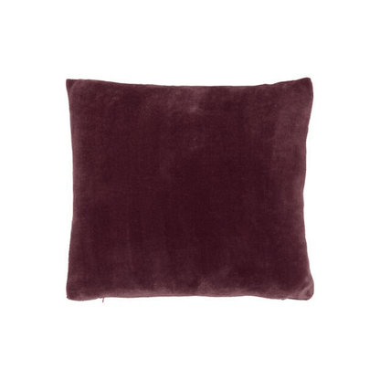 Alpha 55 Violet Clair Coussin Flanelle Ollis 38 x 38 cm en Polyester