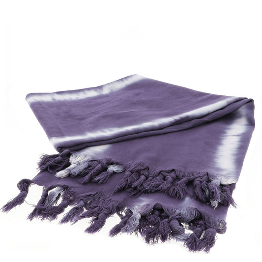 Alpha 55 Violet Fouta Tie & Dye 100x180 cm