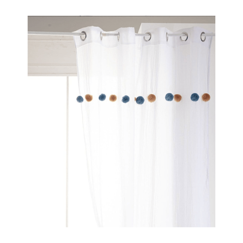 Alpha 55 Voilage pour enfant avec pompons 140x240 cm chez Alpha55 – Qualité … – Qualité, design et praticité au quotidien