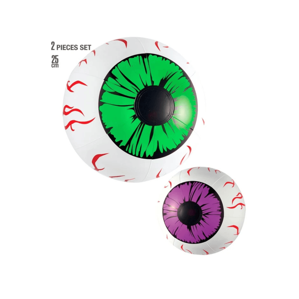 Alpha 55 Yeux Gonflables 25 cm x2 Décoration Halloween