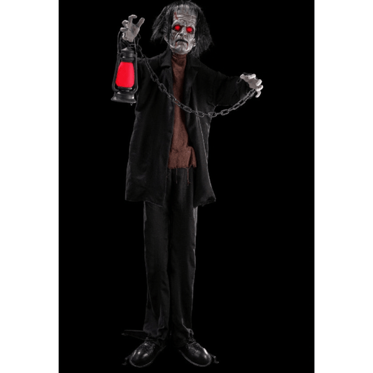 Alpha 55 Zombie sur Piédestal LED, Son & Mouvement 1,7 m