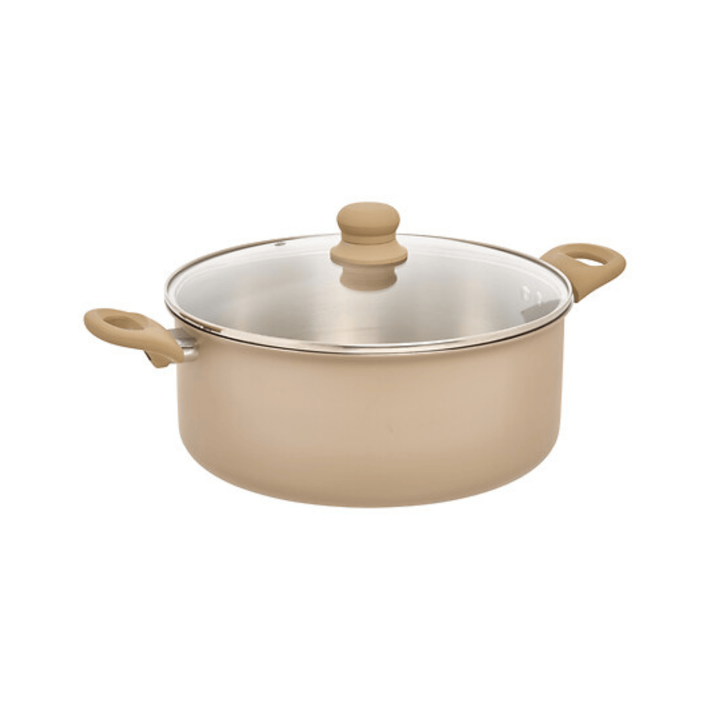 Alpha55 28 cm Faitout Solstice en Inox et Aluminium