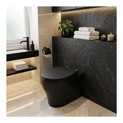 alpha55 Abattant WC soft close Onyx