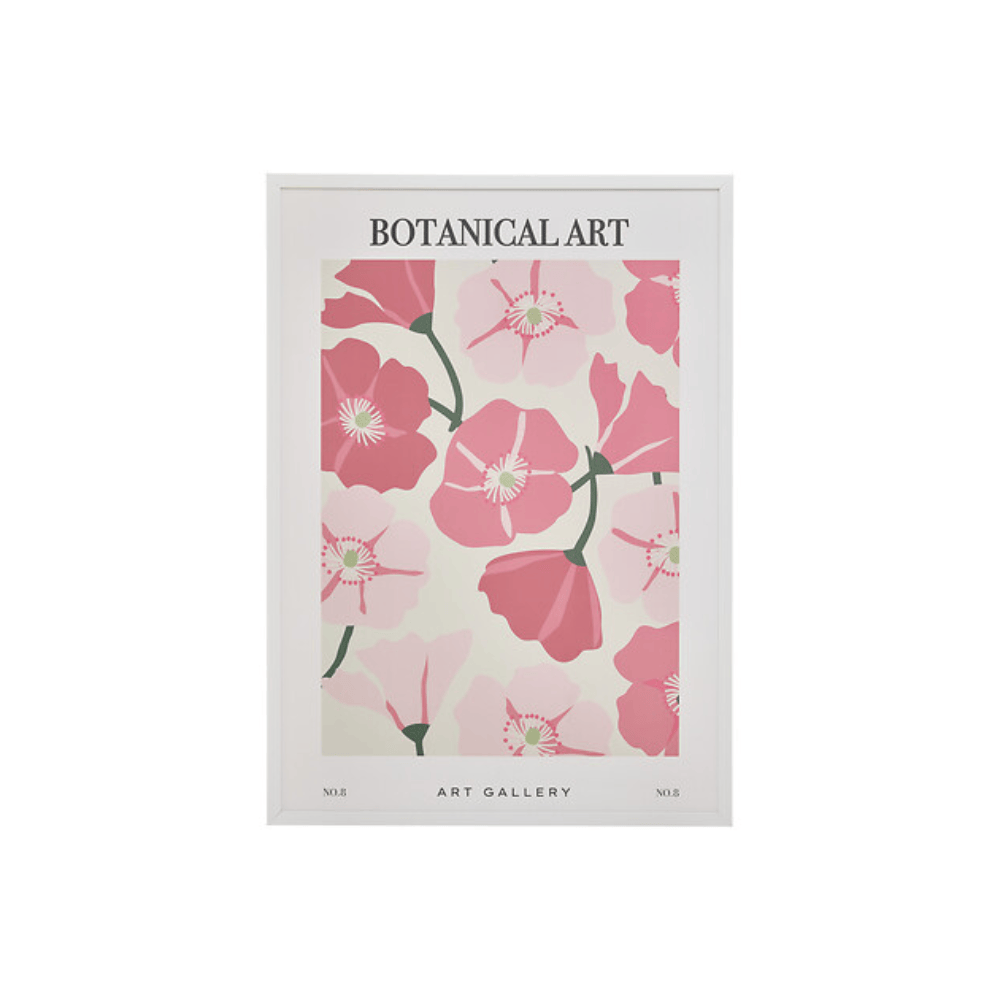 Alpha55 Affiche cadre Fleur de Rose décorative