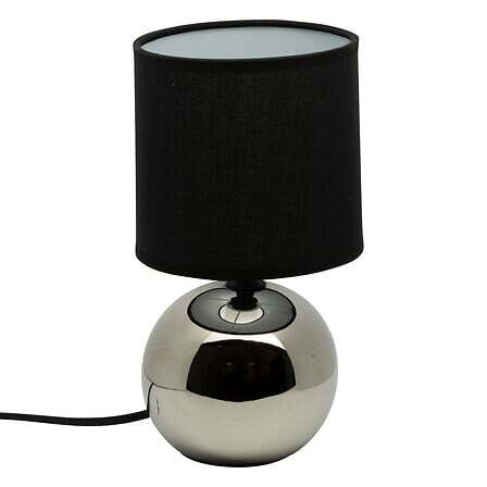 alpha55 Argent Lampe à poser "Timéo" en céramique
