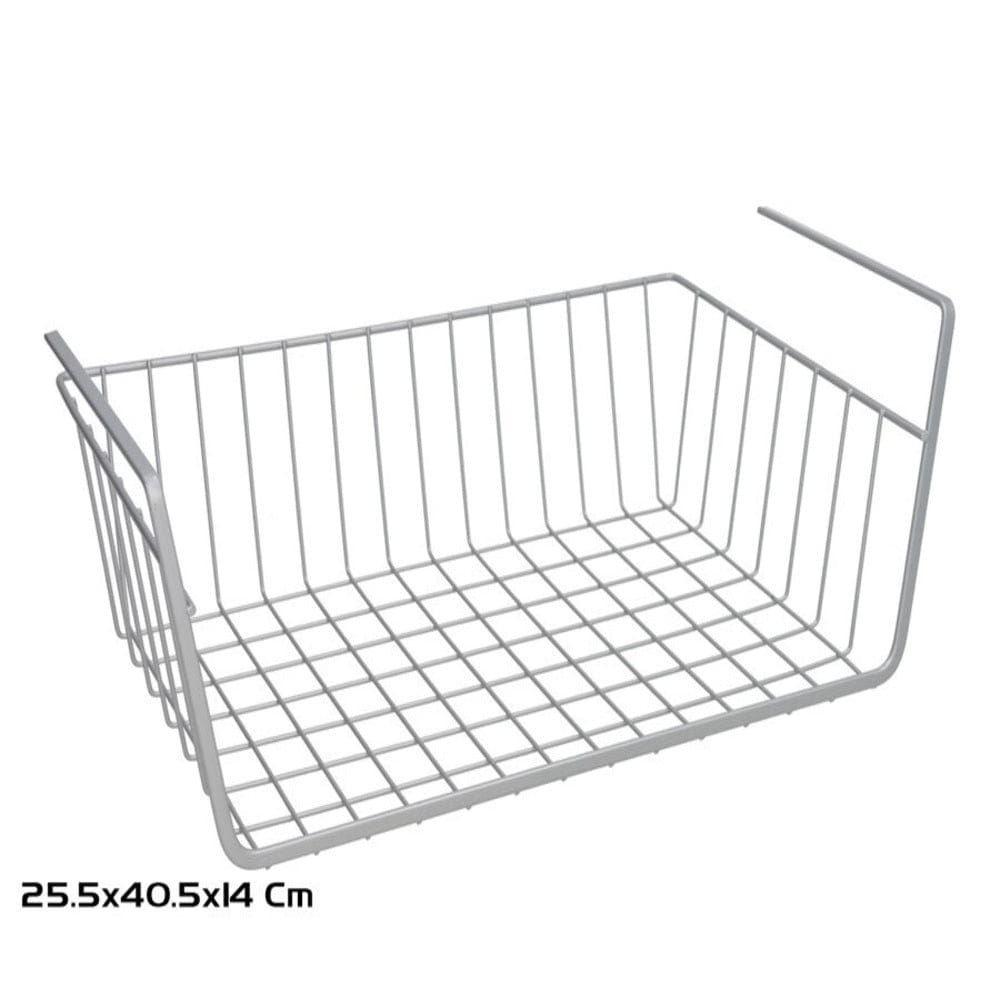 Alpha55 Argent Panier suspendu en métal