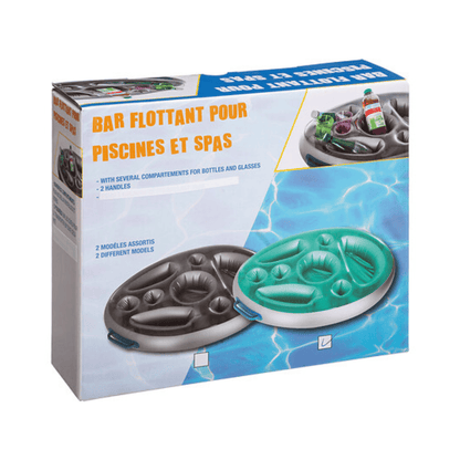 Alpha55 Bar Flottant Gonflable Piscine 65 x 51 x 11 cm