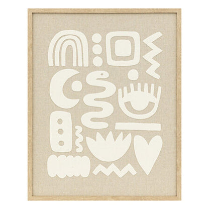 Alpha55 Beige Déco murale relief Petra