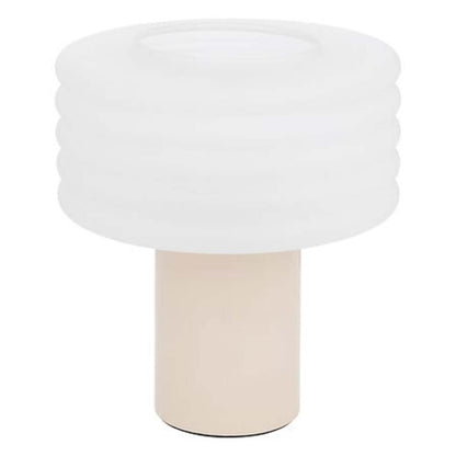 alpha55 Beige Lampe à poser en verre