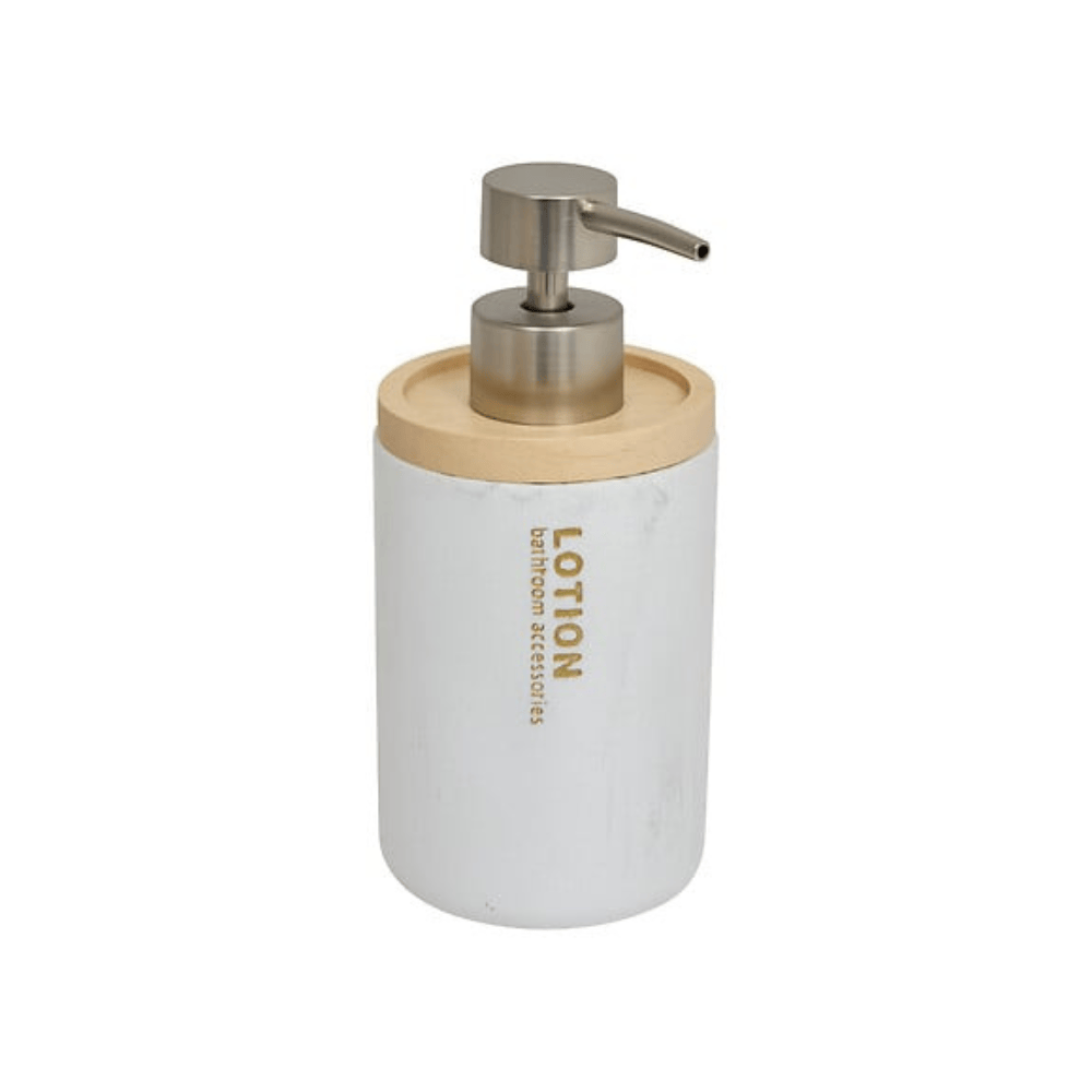 Alpha55 Blanc Distributeur à Savon Léa Blanc Élégant