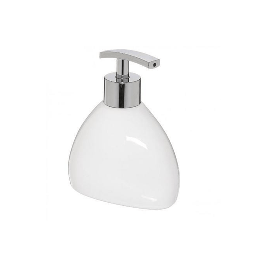Alpha55 Blanc Distributeur à savon Silk Colors design moderne