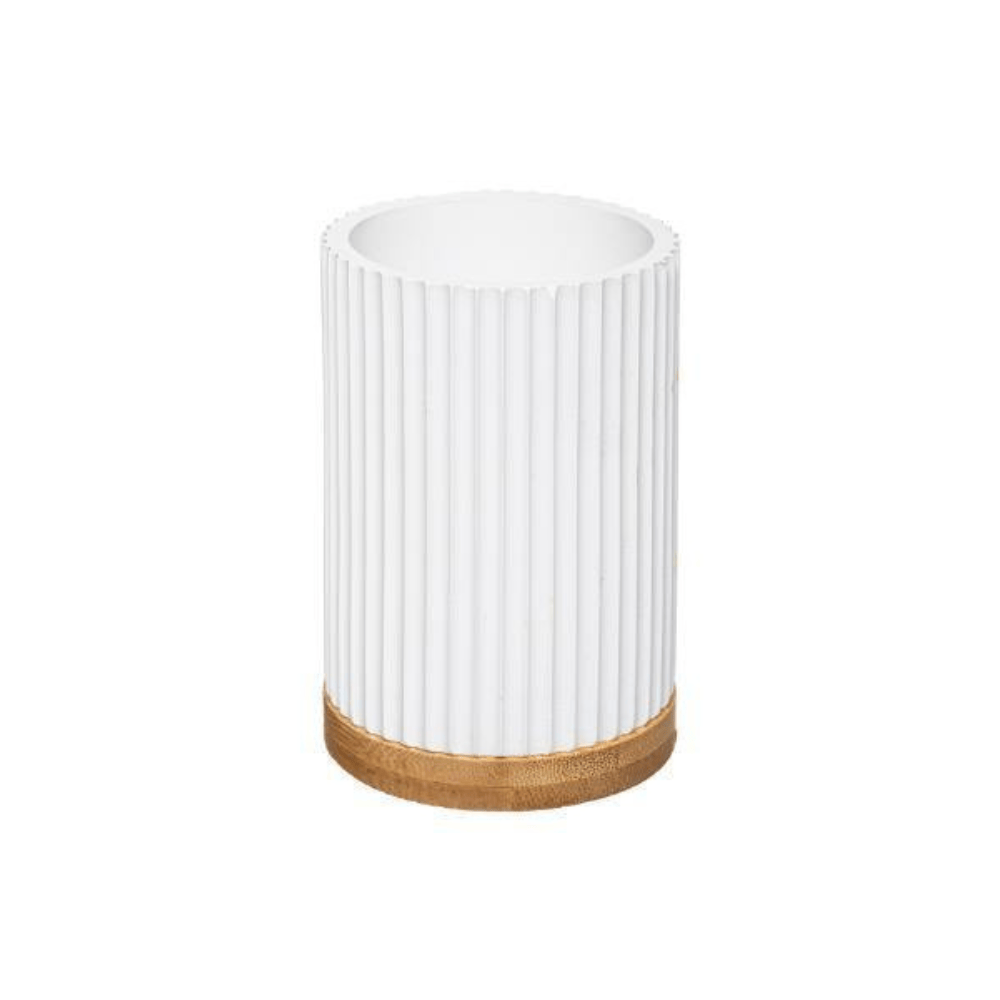 alpha55 Blanc Pot brosse à dents Modern