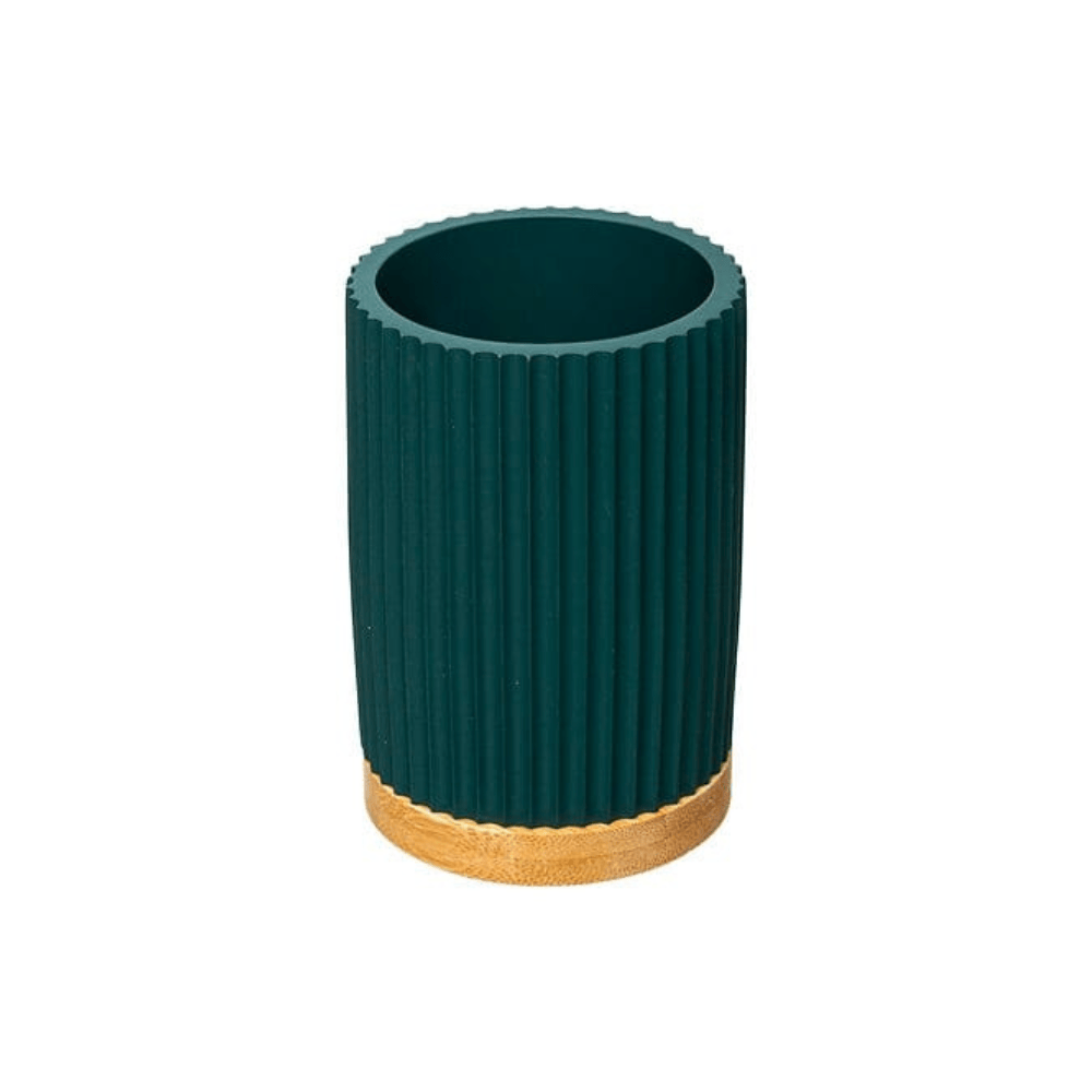 alpha55 Bleu Pétrole Pot brosse à dents Modern