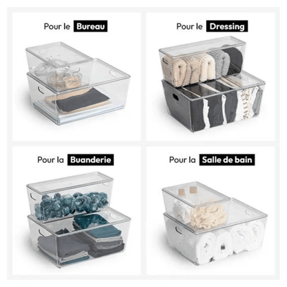 Alpha55 Boîte Selena en plastique rangement pratique