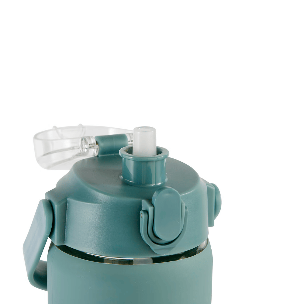 Alpha55 Bouteille en Verre & Silicone 1L – Pratique & Écologique