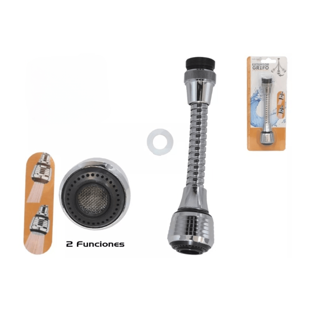 Alpha55 Brise-jet en inox 2 positions robinet