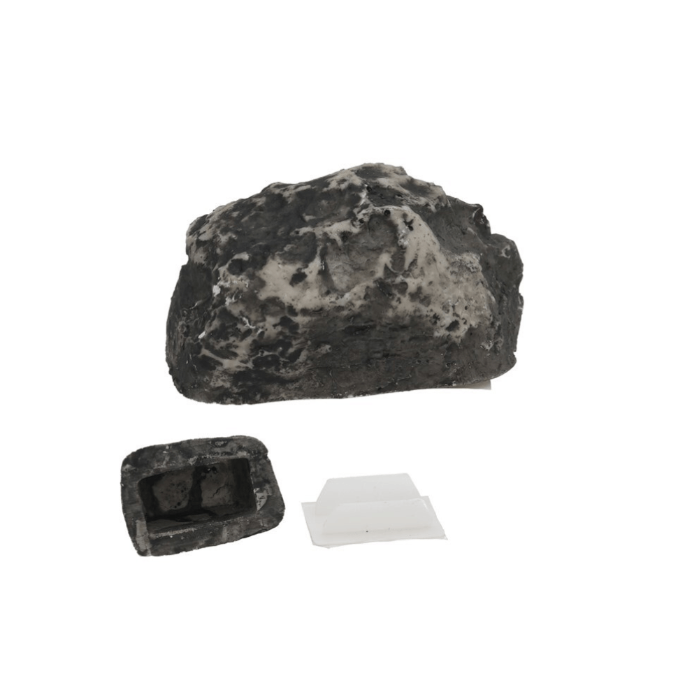 Alpha55 Cache-clé forme pierre - couleur gris