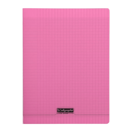 Cahier Piqué 8000 Polypro 192P Grands Carreaux — Alpha 55 Maroc