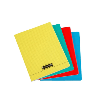 Alpha55 Cahier Piqué 8000 Polypro A4 96P 5x5 90g