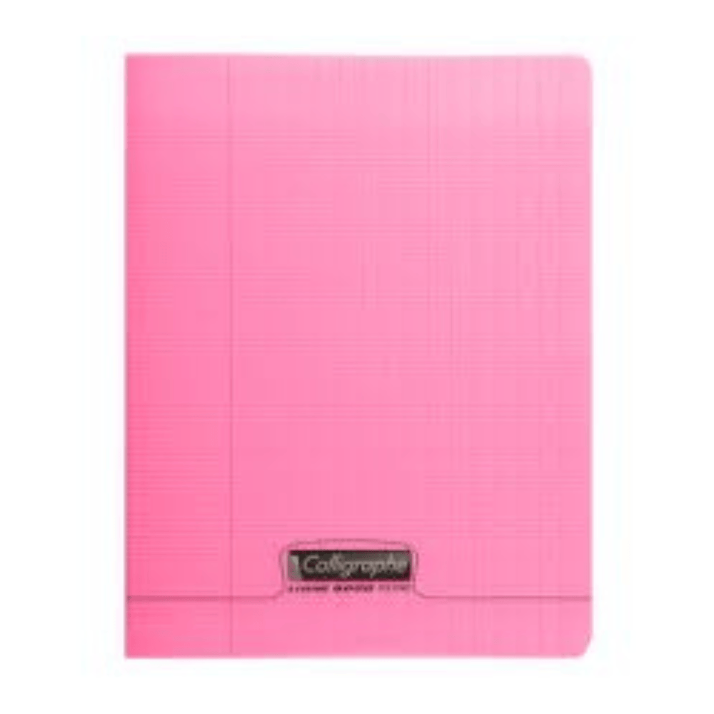 Alpha55 Cahier Piqué 8000 Polypro Rose 96P 90g