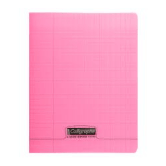 Cahier Piqué 8000 Polypro Rose 96P 90g — Alpha 55 Maroc
