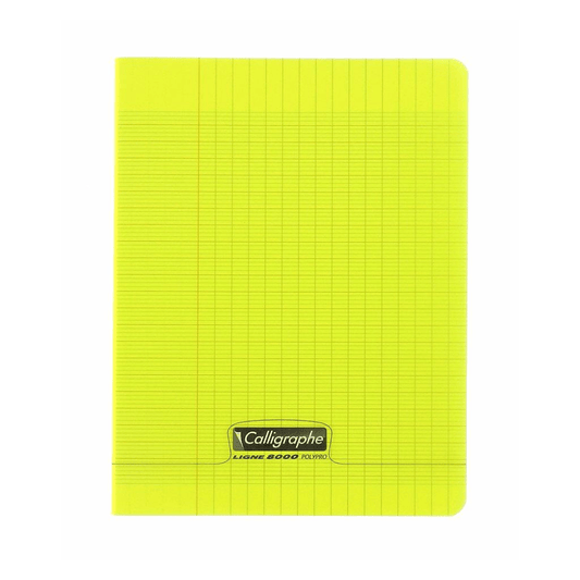 Alpha55 Cahier Piqué Calligraphe 8000 192P Séyès 90g