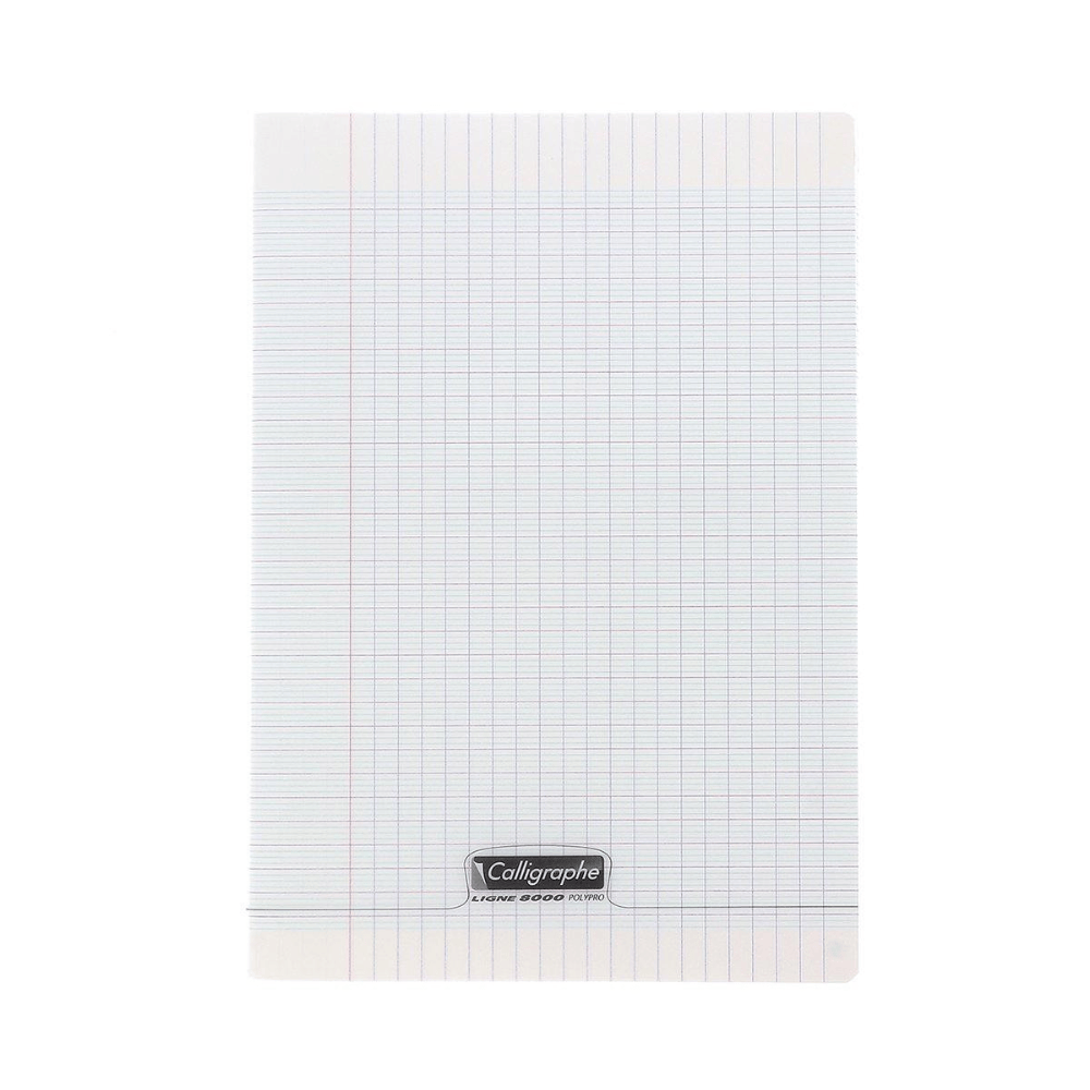 Alpha55 Cahier Piqué Calligraphe 8000 Incolore A4 140P Séyès