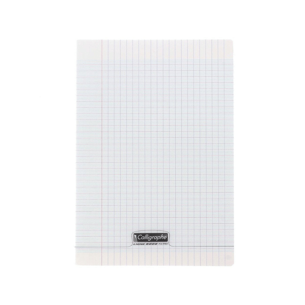 Alpha55 Cahier Piqué Calligraphe 8000 Incolore A4 96P Séyès
