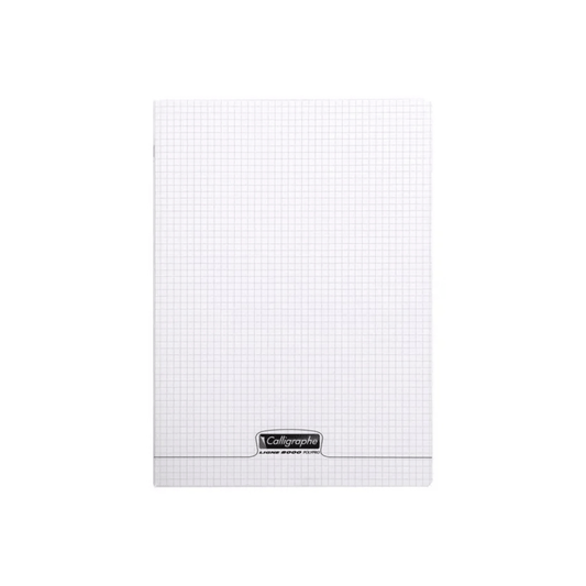 Cahier Polypro Calligraphe 8000 192P 5x5 Transparent — Alpha 55 Maroc