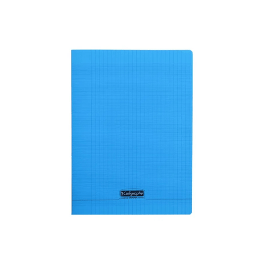 Cahier Polypro Calligraphe 8000 96P Séyès Bleu — Alpha 55 Maroc