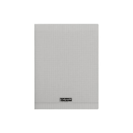 Cahier Polypro Calligraphe 8000 96P Séyès Gris — Alpha 55 Maroc