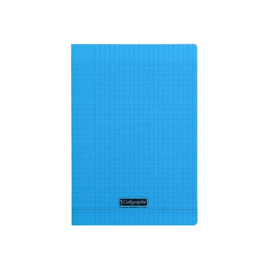 Cahier Polypro Calligraphe 8000 A4 96P Séyès Bleu — Alpha 55 Maroc