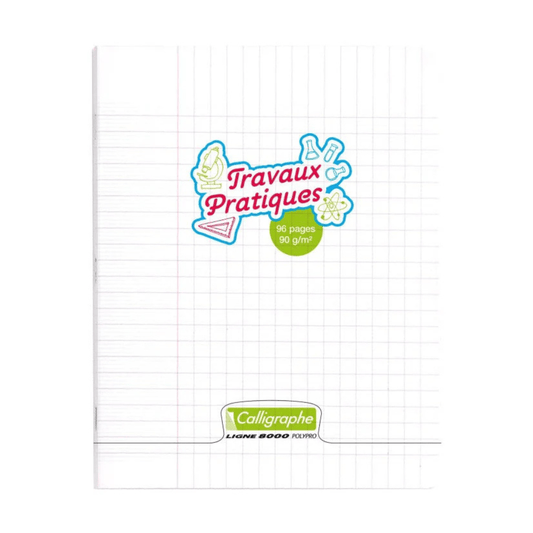 Cahier Sciences 8000 Séyès Vierge Incolore 96P — Alpha 55 Maroc