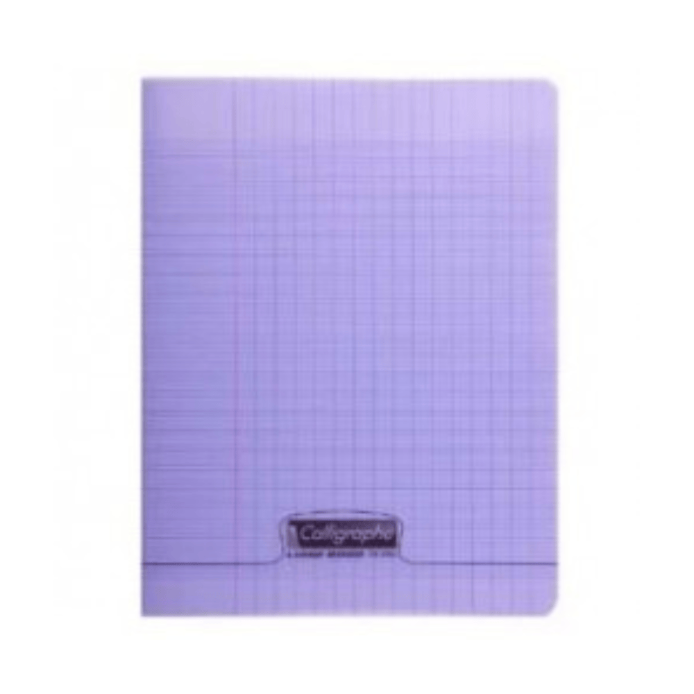 Alpha55 Cahier Simple Calligraphe 8000 Polypro 96P Violet