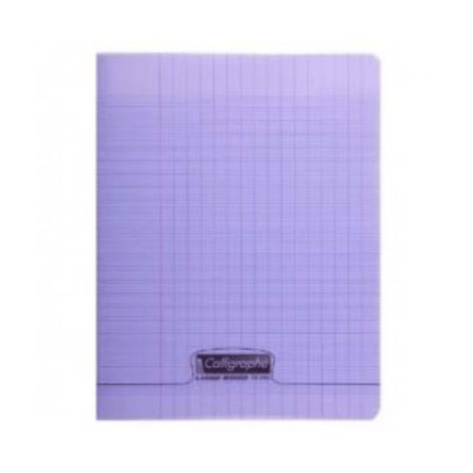 Cahier Simple Calligraphe 8000 Polypro 96P Violet — Alpha 55 Maroc