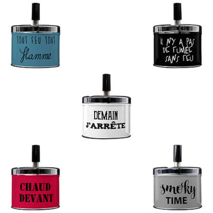 Alpha55 Cendrier en métal