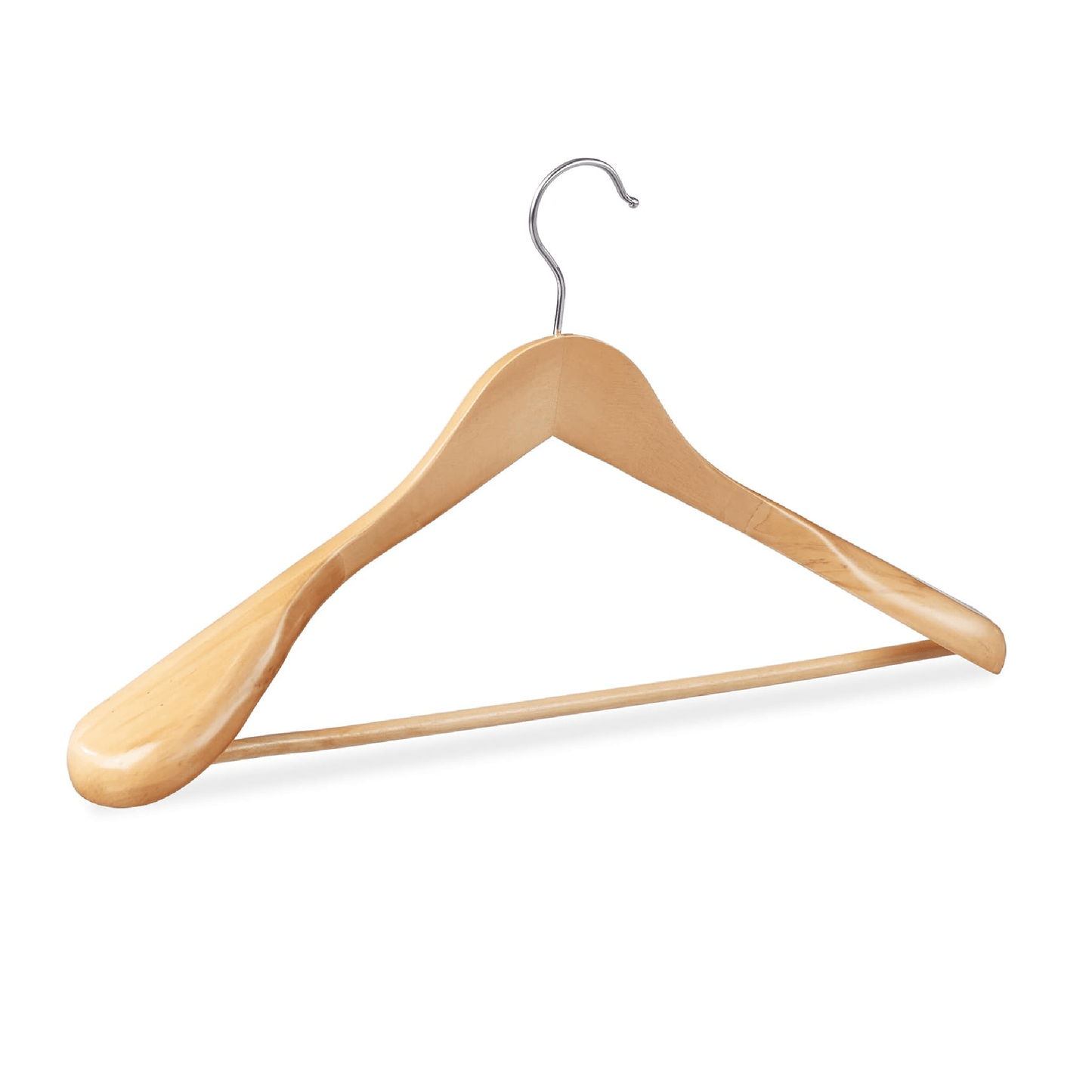 Alpha55 Cintre en bois pour manteau – Élégance & solidité