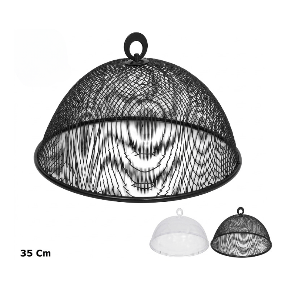 Alpha55 Cloche de table en métal protection aliments