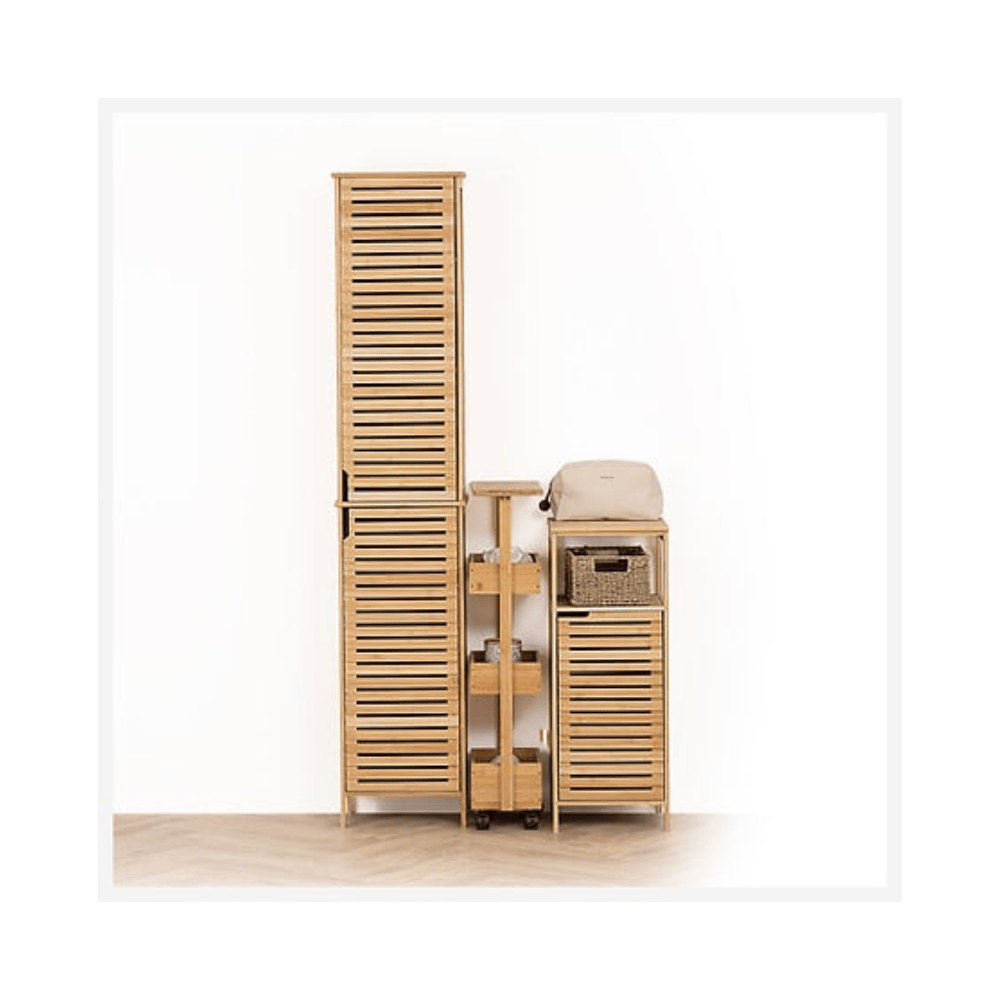 Alpha55 Colonne Sicela en Bambou Élégante et Pratique